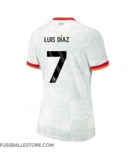 Günstige Liverpool Luis Diaz #7 3rd trikot Damen 2024-25 Kurzarm